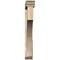 Ekena Millwork Westlake Traditional Rough Sawn Bracket w/ Offset Brace, Douglas Fir, 6"W x 44"D x 44"H BKT0604X44X44WTL01RDF - alternate 3